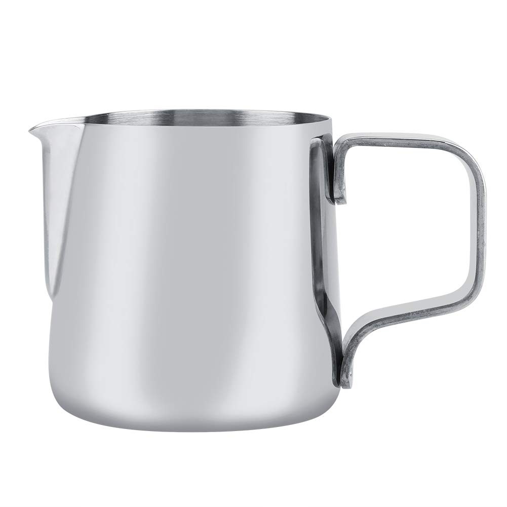 Stainless Steel Milk Frothing Pitcher, Steaming Pitcher Coffee Cappuccino Lat...
