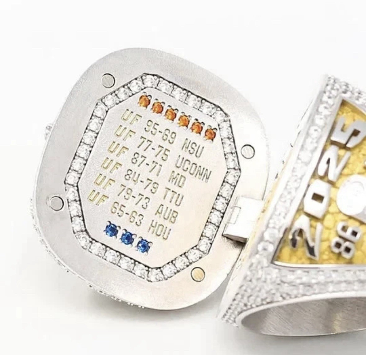 2025 NCAA Florida Gators Basketball Championship Ring