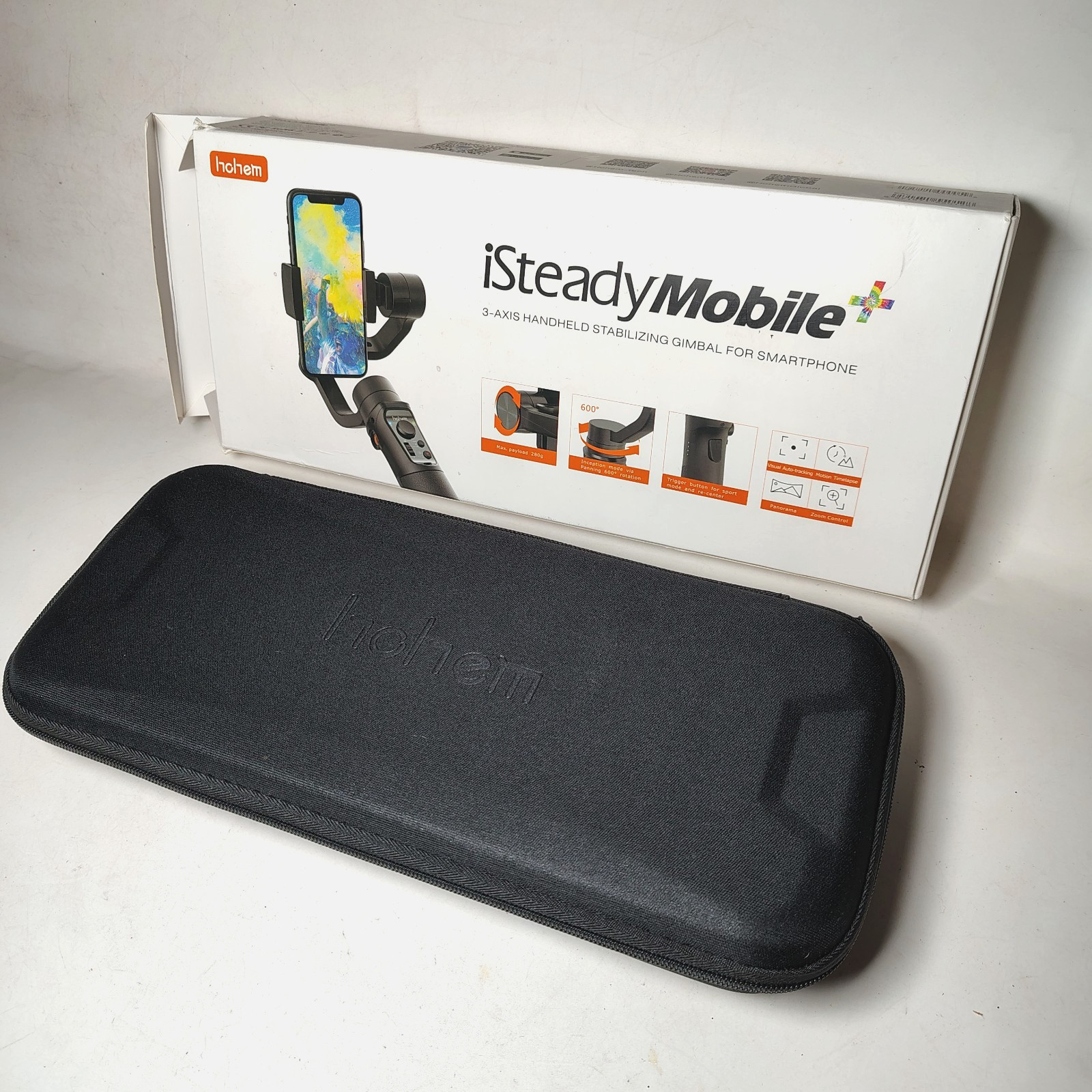 hohem iSteady Mobile Plus 3-Axis Handheld Gimbal Stabilizer for Smartphone Black
