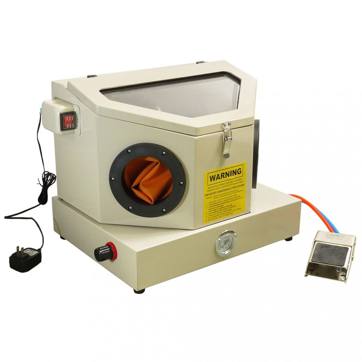 Trypower Compact Sandblaster with Foot Switch TR-383SB