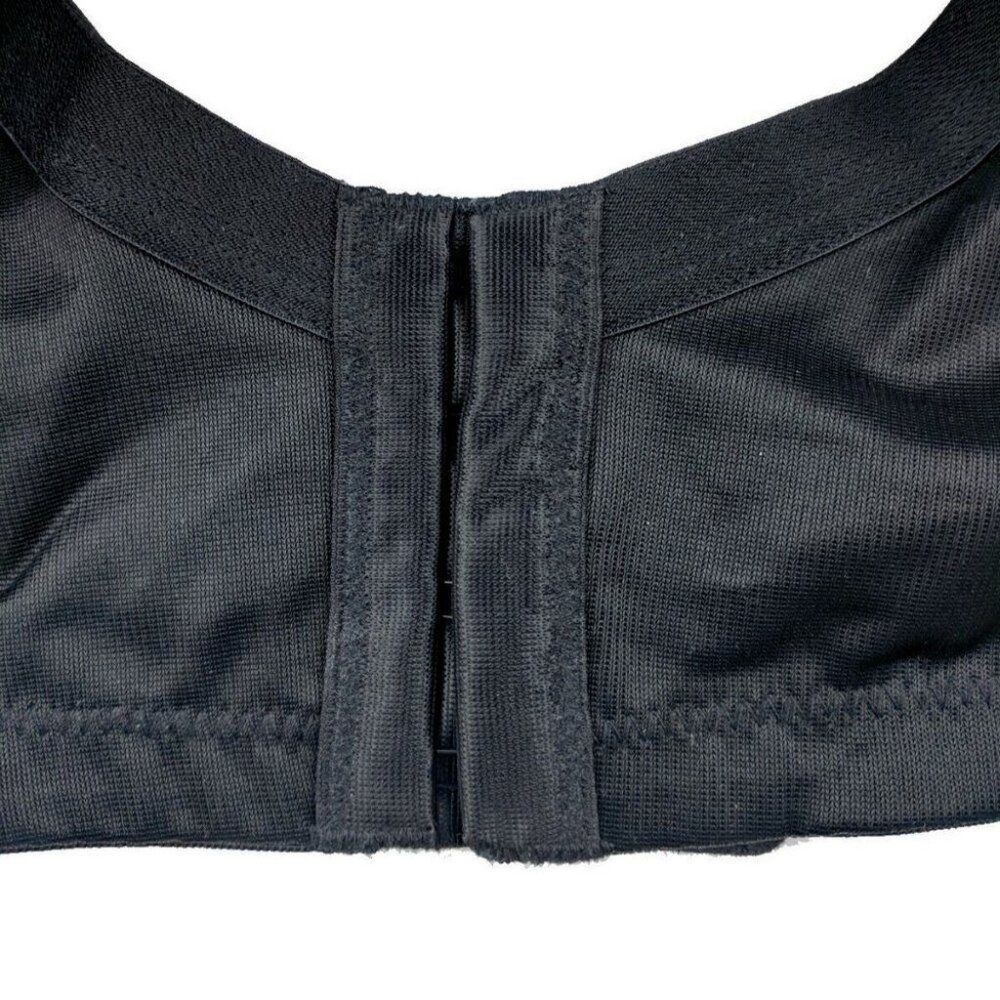 Lane Bryant Cacique Smooth Boost Plunge Bra Solid Satin Size 42DDD Black NWOT