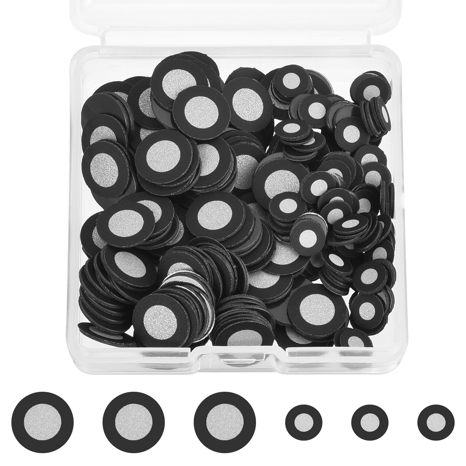 100Pcs 3mm & 200 Pcs 6mm Magnetic 3D Scanning Markers Dots PET