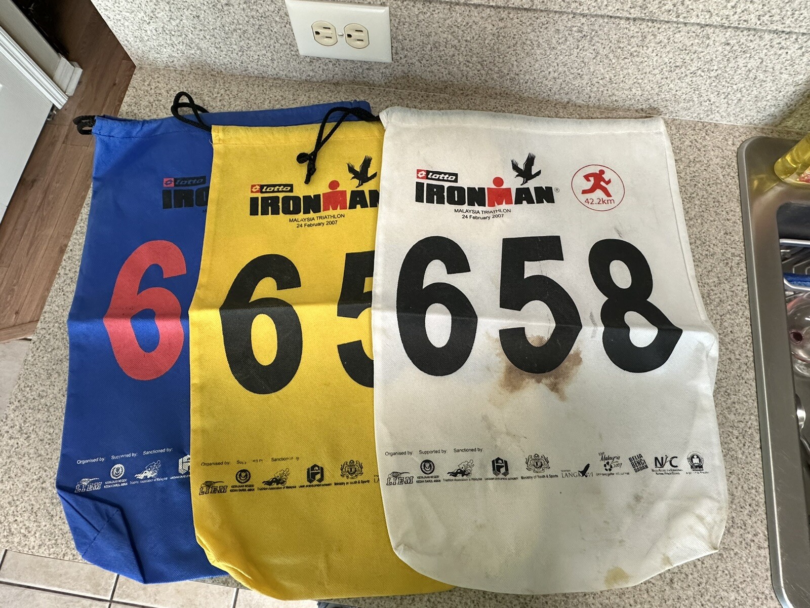Ironman Malaysia Race Bags Set Of 3