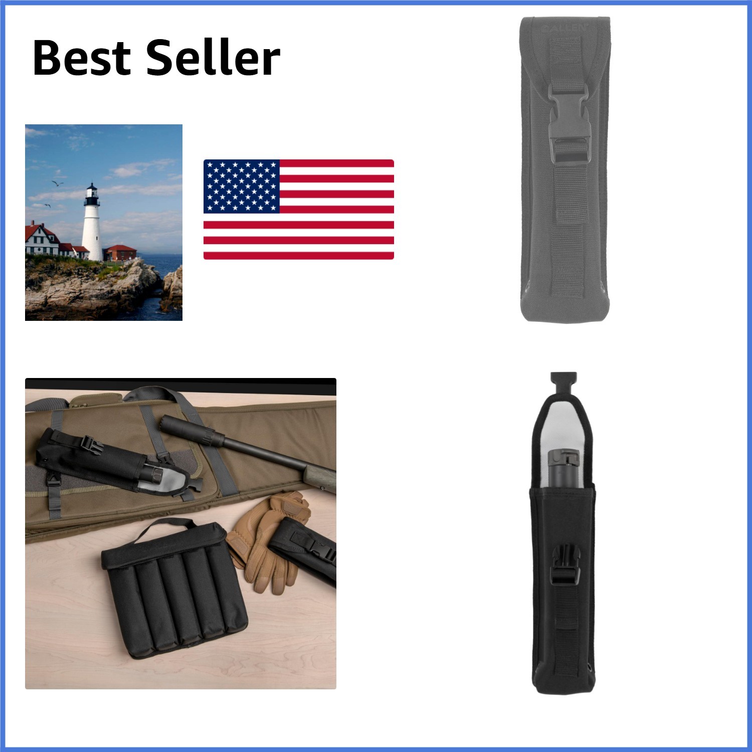Allen Company Tactical Suppressor Case - Soft Heat-Resistant Suppressor Pouch...