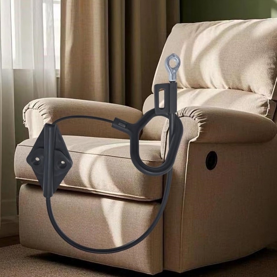 D Ring Parachute Style Recliner Pull Handle Cable Fits Lazy Boy Couch Sofa 1Pcs