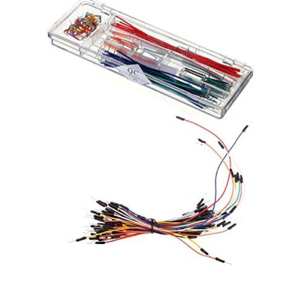 140pcs U Shape Solderless Breadboard Jumper Cable Wire Kit + 65PCS cables DIY CA