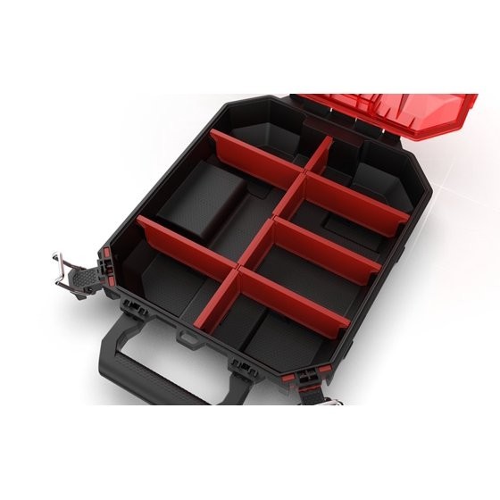 Hyper Tough Hyper Stack Modular Shallow Organizer with Movable Dividers