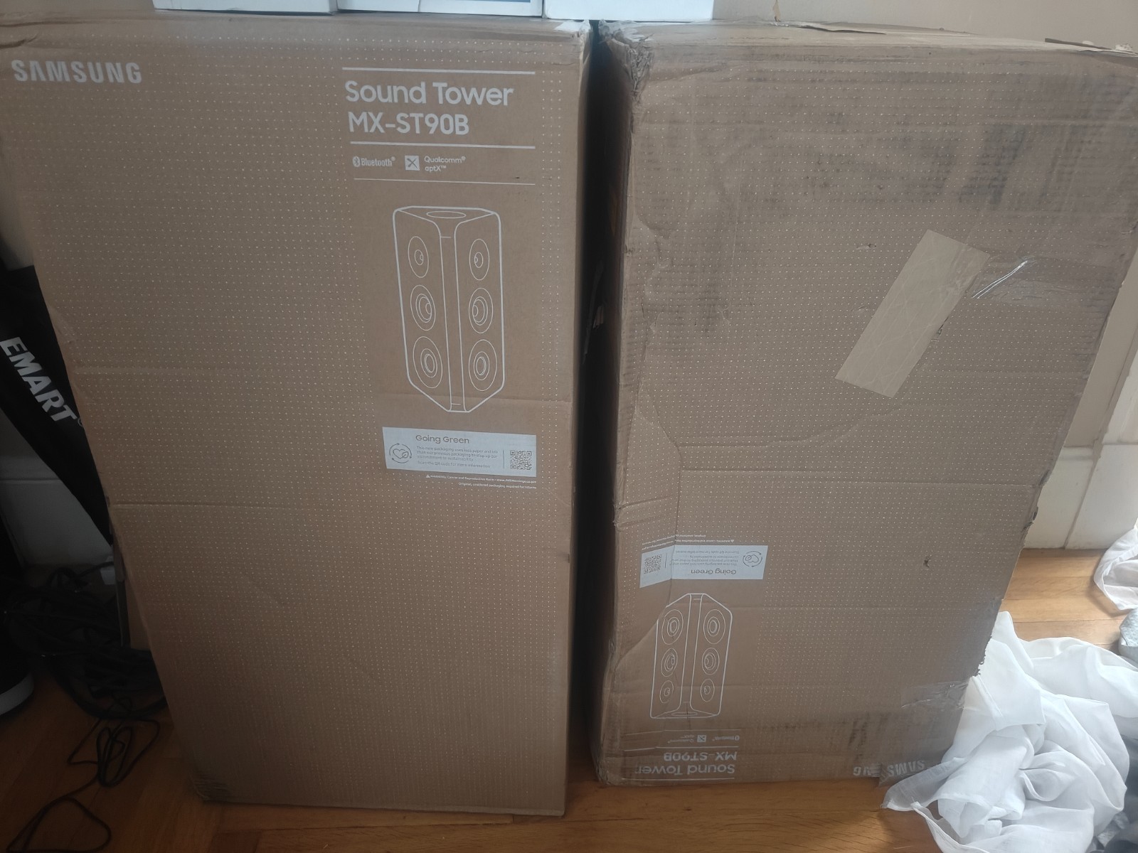 Samsung MX-ST90B Sound Tower 1700W Wireless Party Speaker