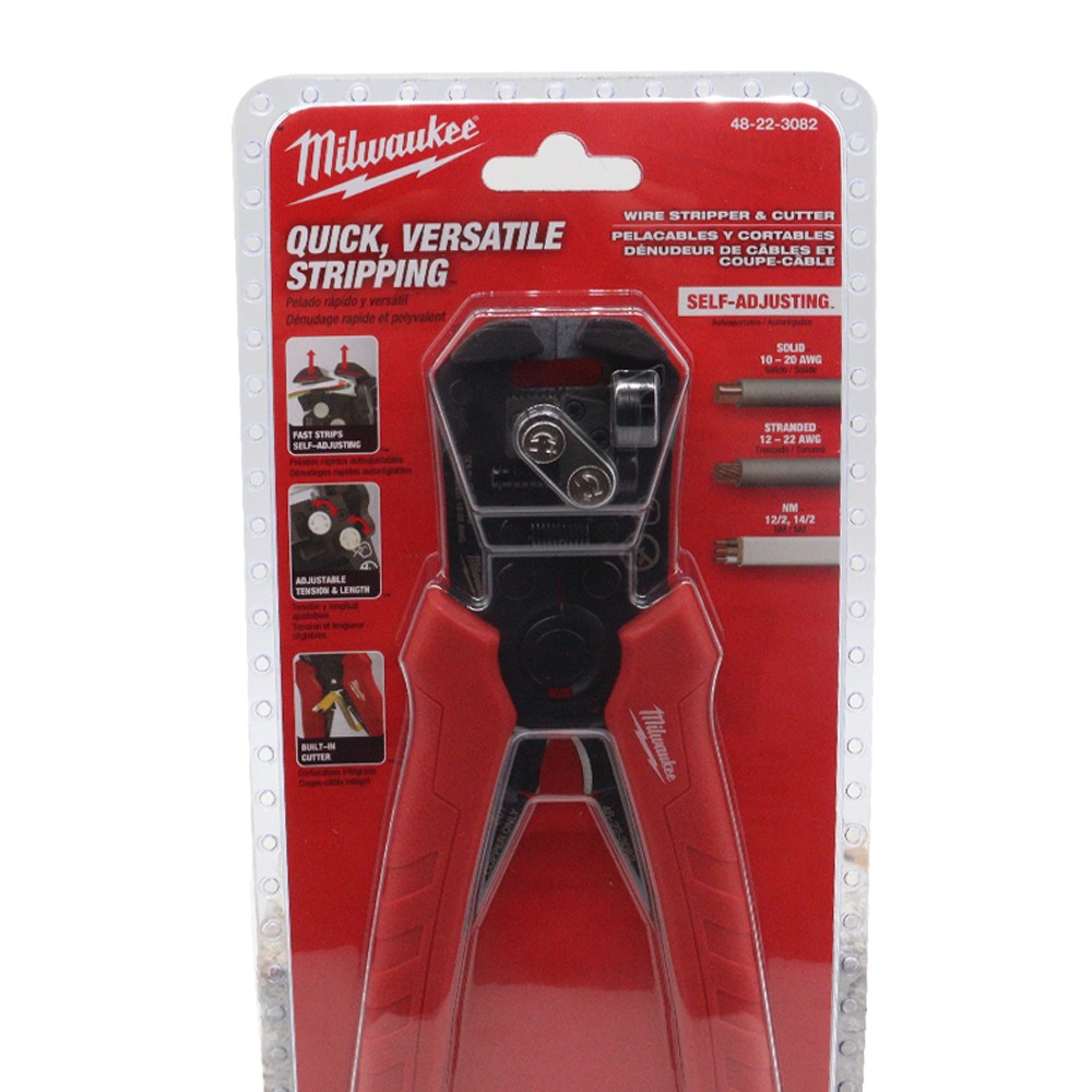 Milwaukee 48-22-3082 Self-Adjusting Wire Stripper & Cutter