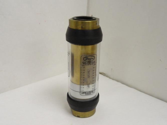 182560 New-No Box; Dwyer HFB-5-50 In-Line Flow Monitor; Brass; 20-150GPM; 2NPT