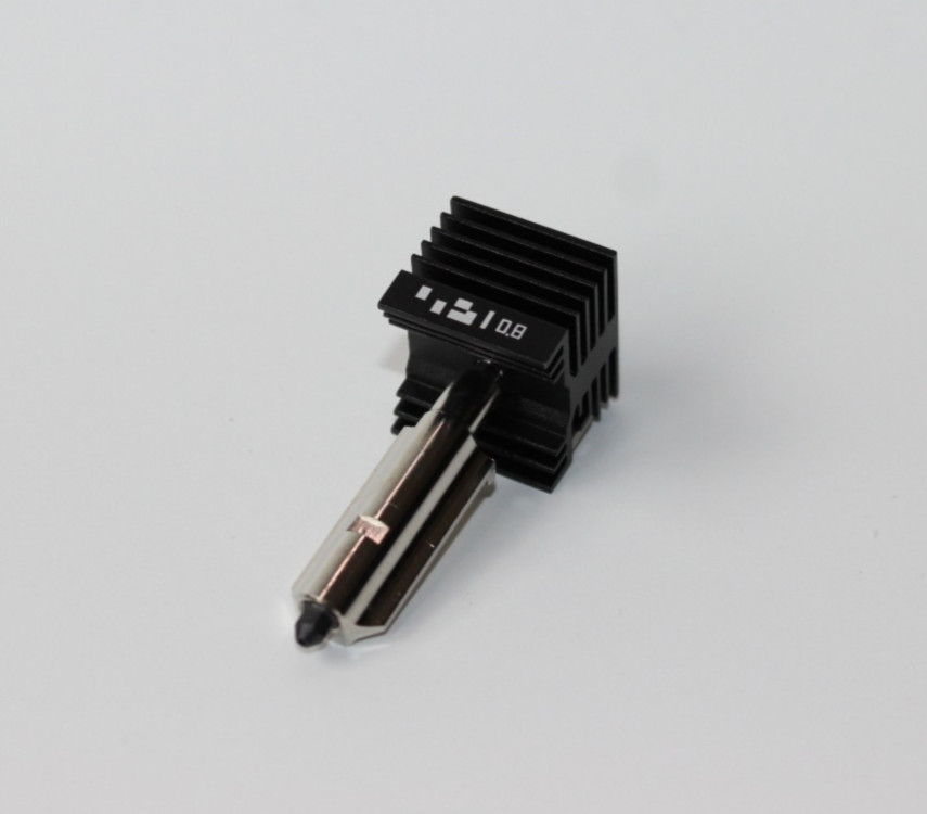 2 Pack 0.8MM Hardened Steel Hotend for Bambu Lab X2D/P2S/H2D/H2S