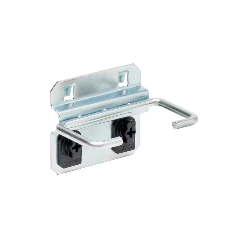 1.25 In. L Silver Zinc Plated Steel Closed Hammer/Pliers Holder for Locboard (3-