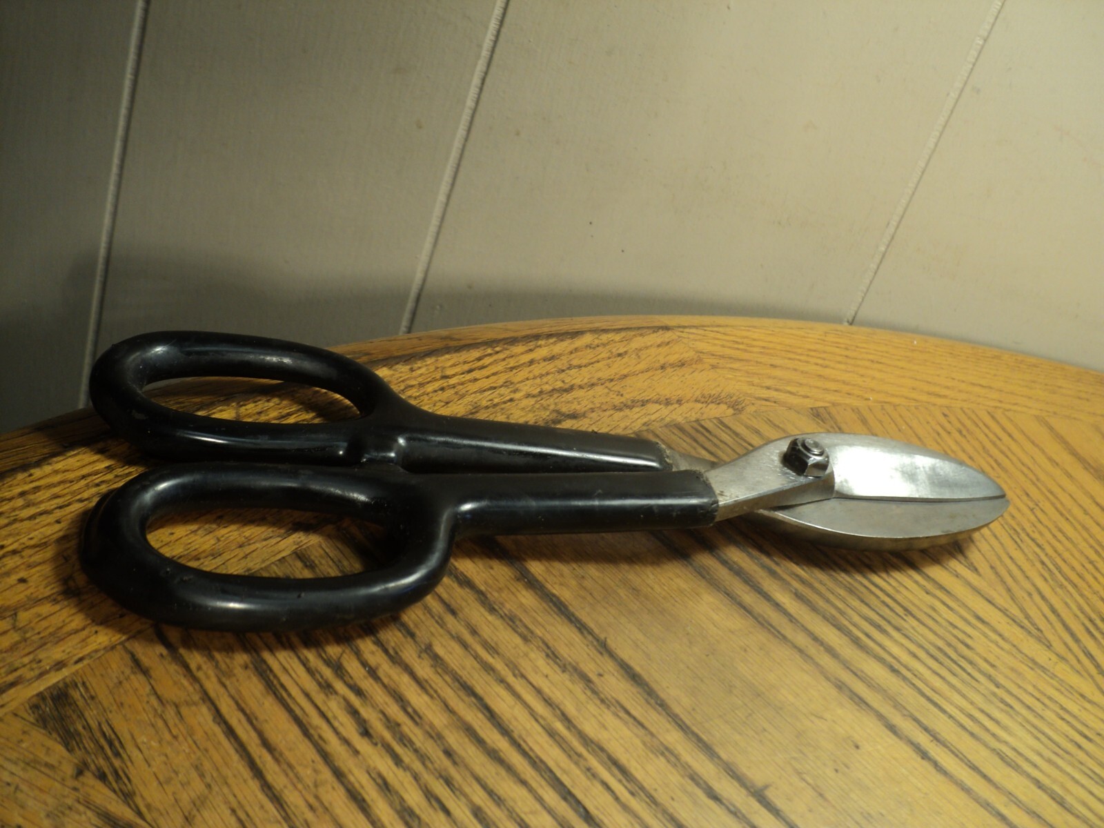 Vintage Do-It Tin Snips Cutter Tool 10-1/4"