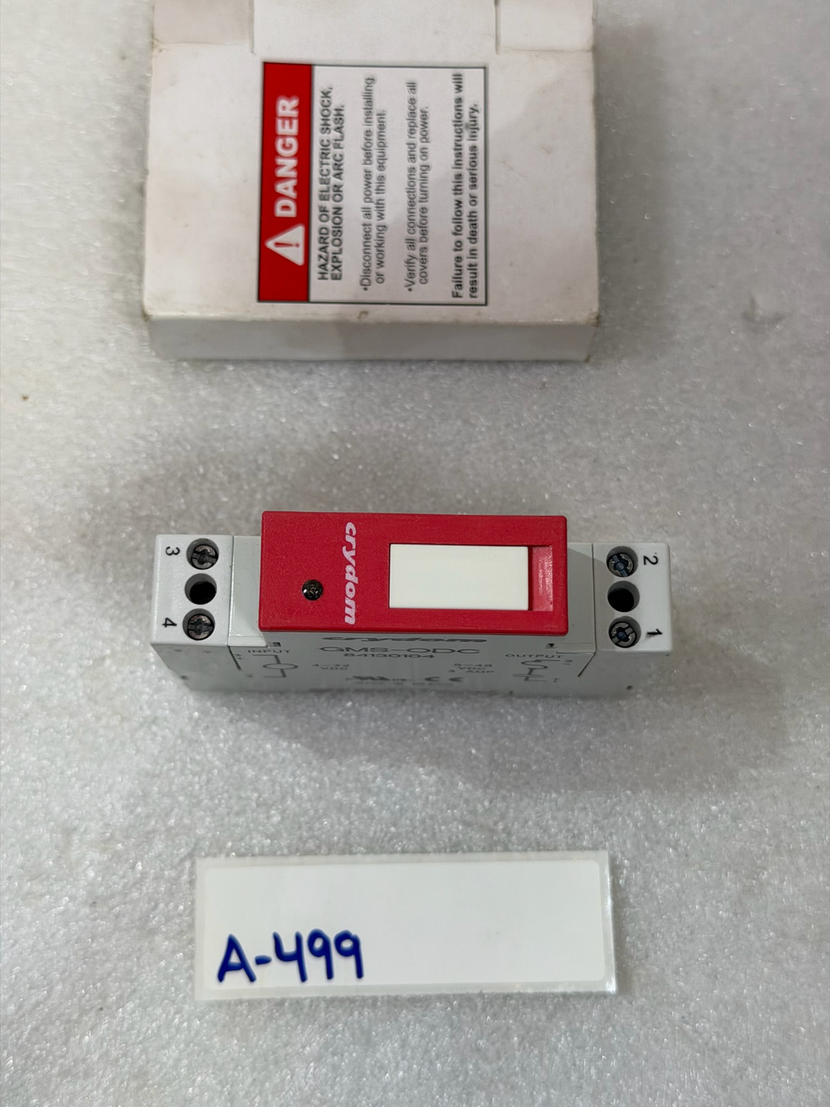 CRYDOM GMS-ODC 84130104 RELAY MODULE