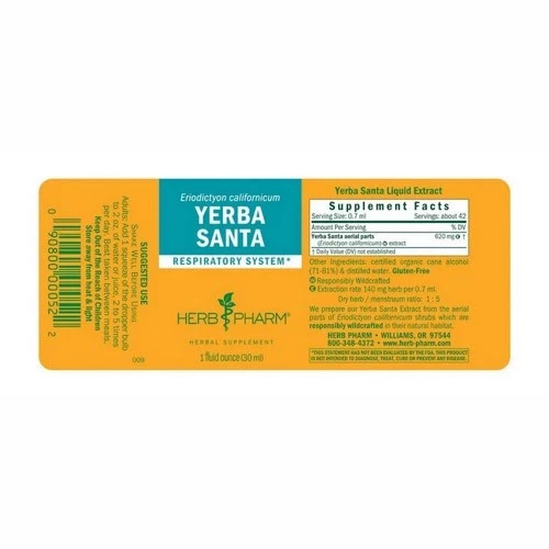 Yerba Santa 1 Oz by Herb Pharm