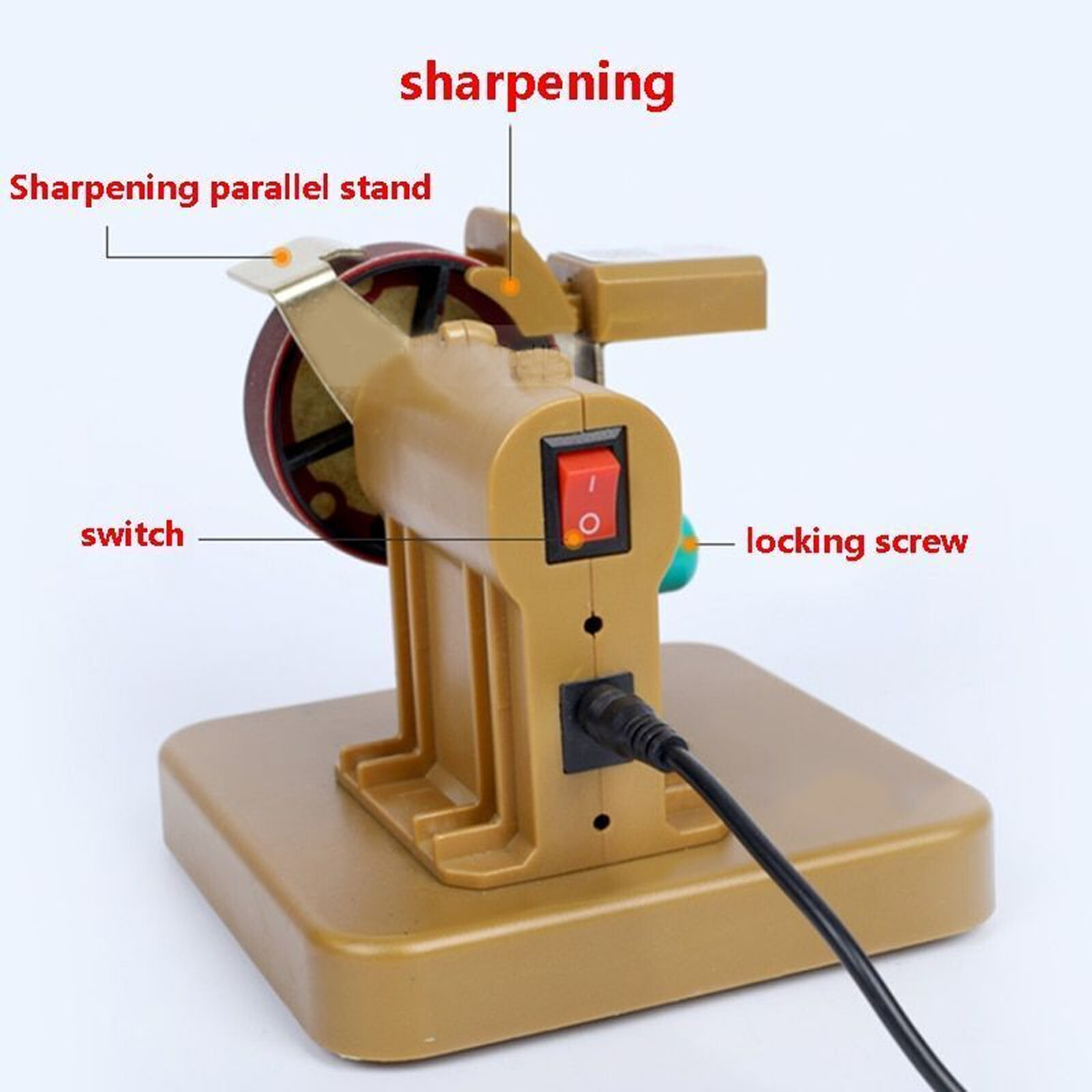 Scissors Professional Sharpener Fixed Angle Angle Tool 400-1000# Sand Ring Tools