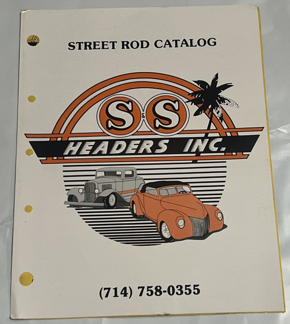 STREET ROD , S & S HEADERS INC CATALOG 11/89