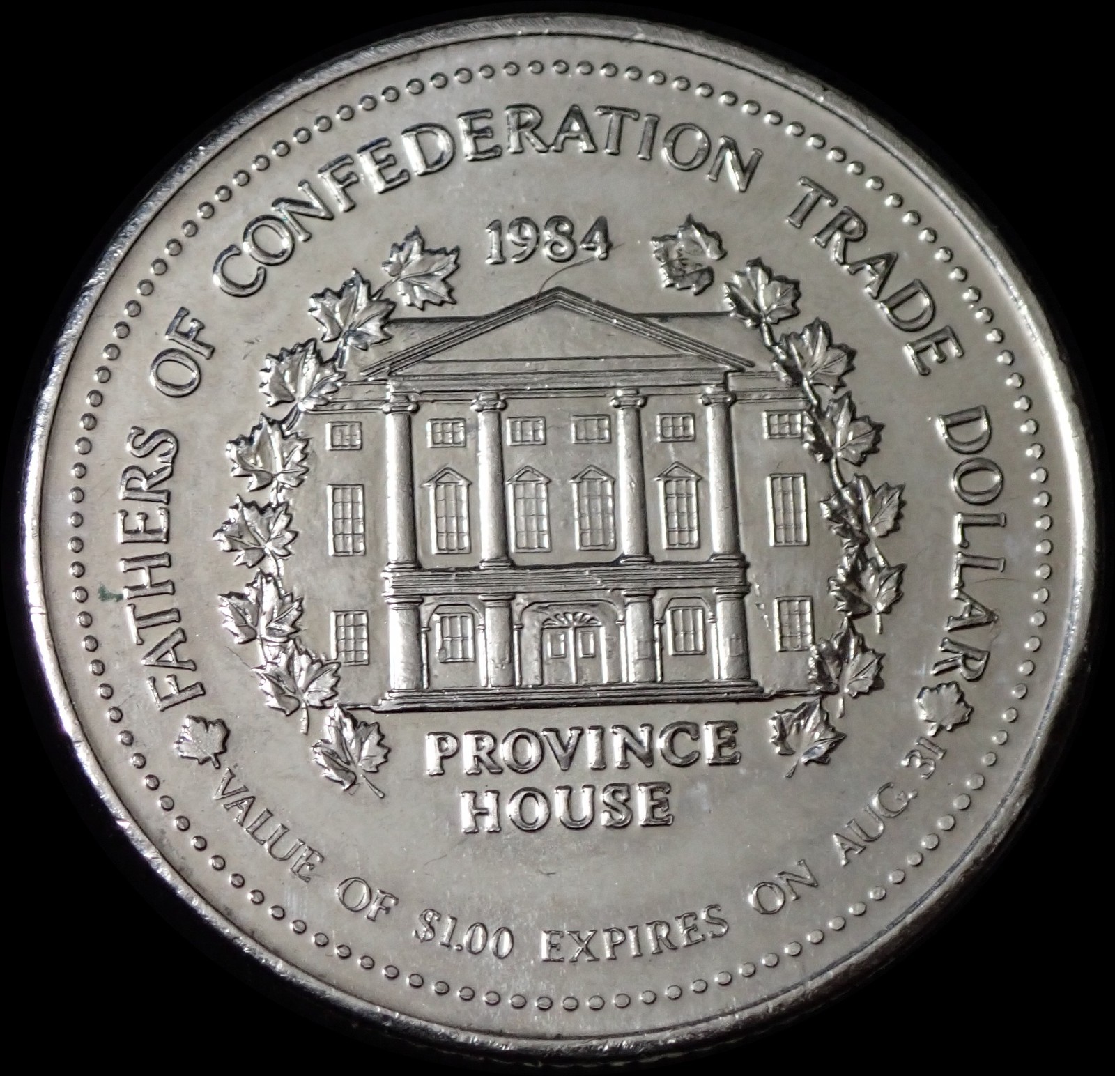 Canada Dollar 1984 Charlottetown Prince Edward Island WCA 223