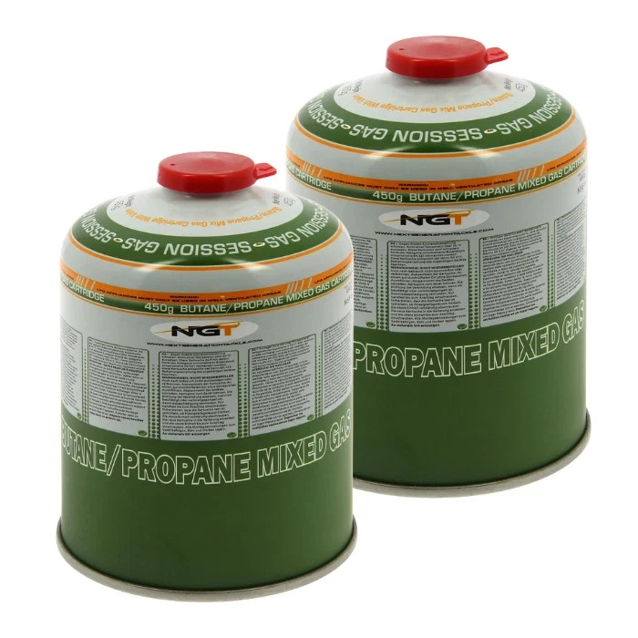 2 x 450g Canisters Butane Propane Gas Cartridge jetboil Camping Fishing go