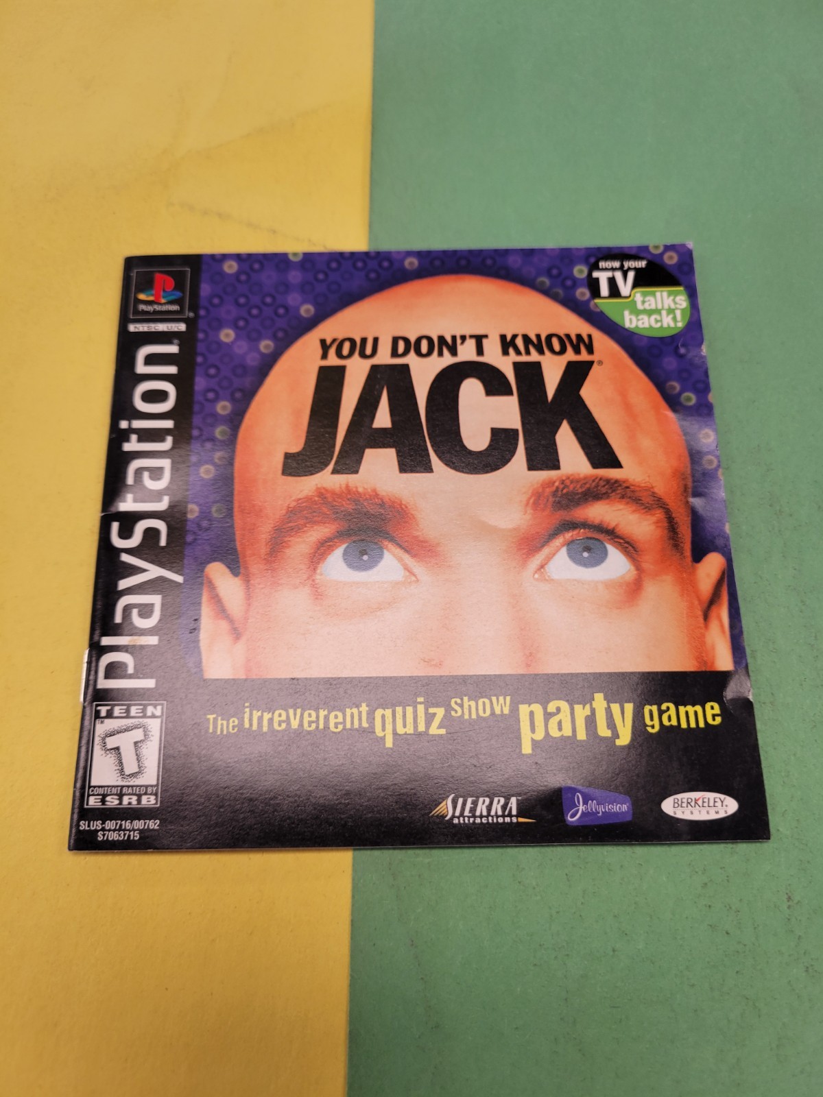 You Don't Know Jack | PS1 | Manual Only