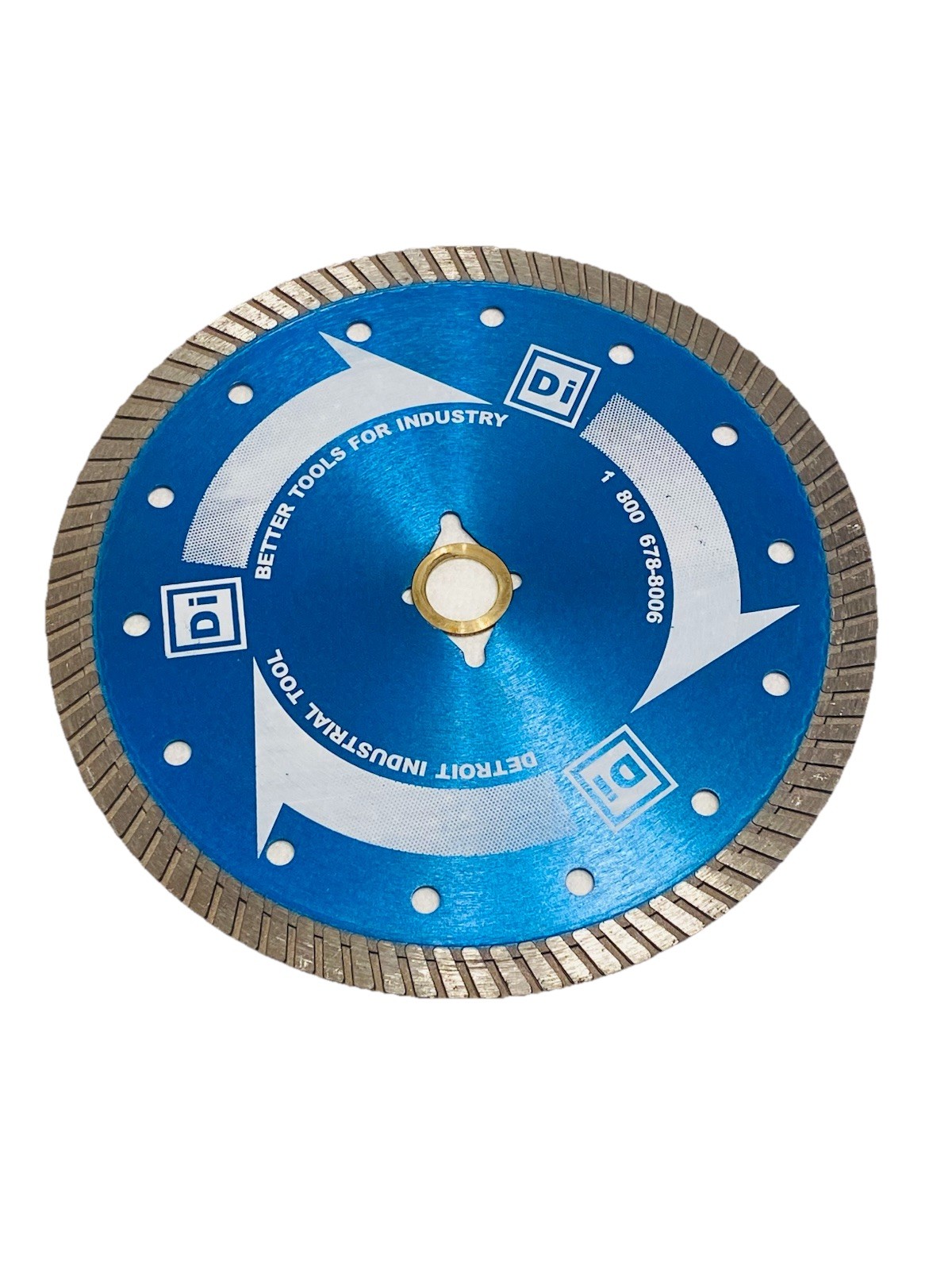 Di Tool 15406 , 7"x .080" xDM-5/8 Premium Turbo Granite/Hard Stone Diamond Blade