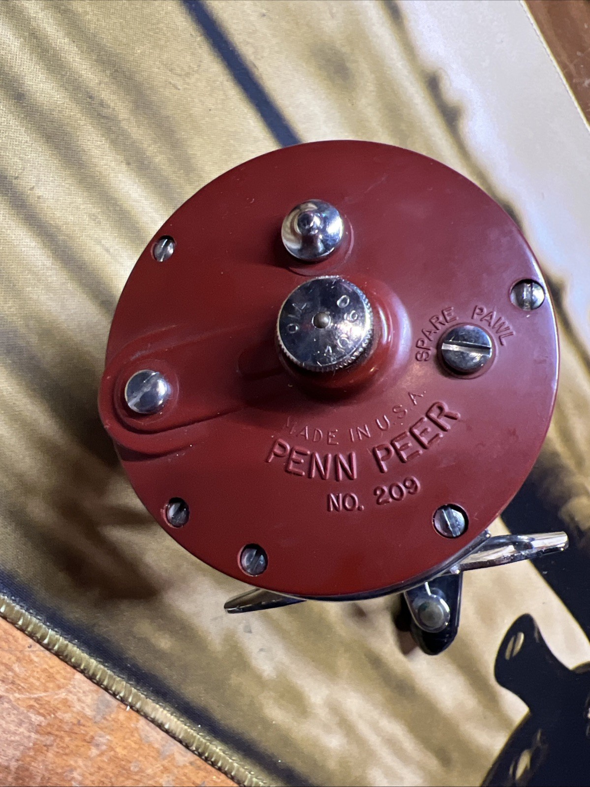 Vintage PENN Reels PEER No. 209 Levelwind Saltwater Conventional Fishing Reel