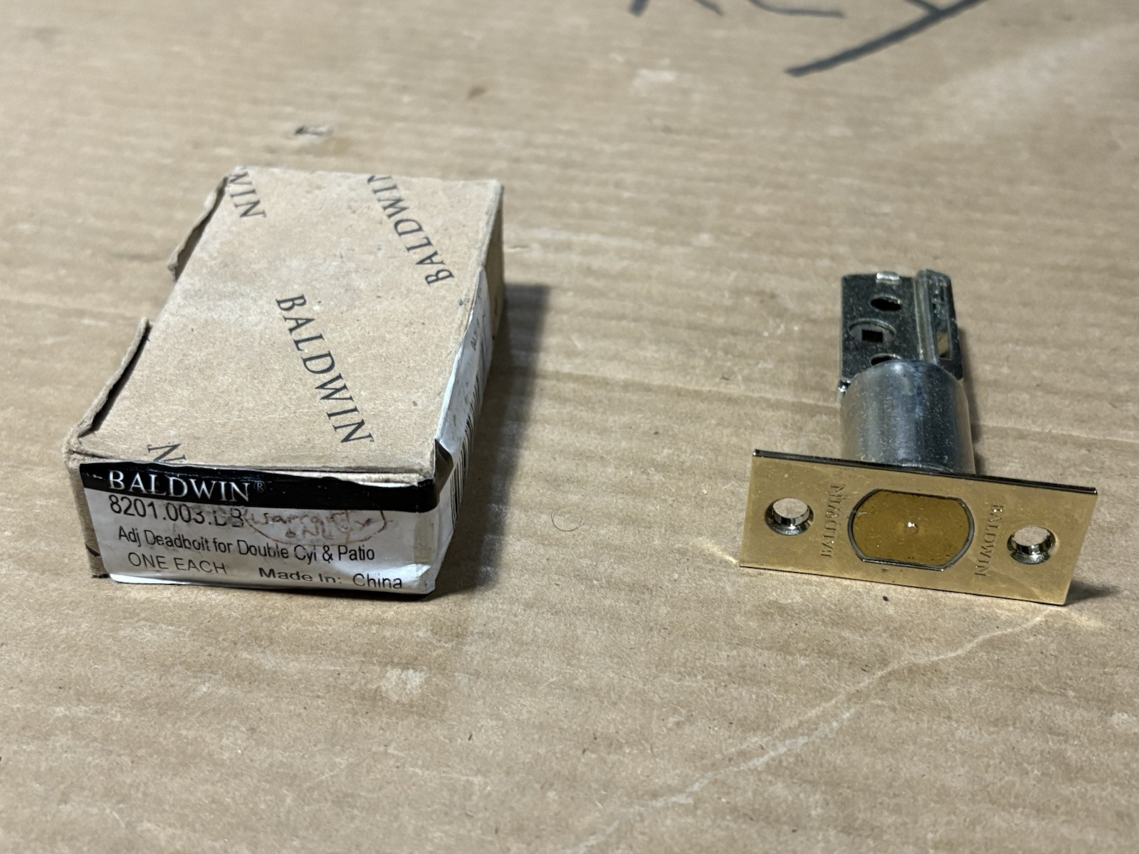 Brand New-Open Box-Baldwin 8201 003 DB Latch