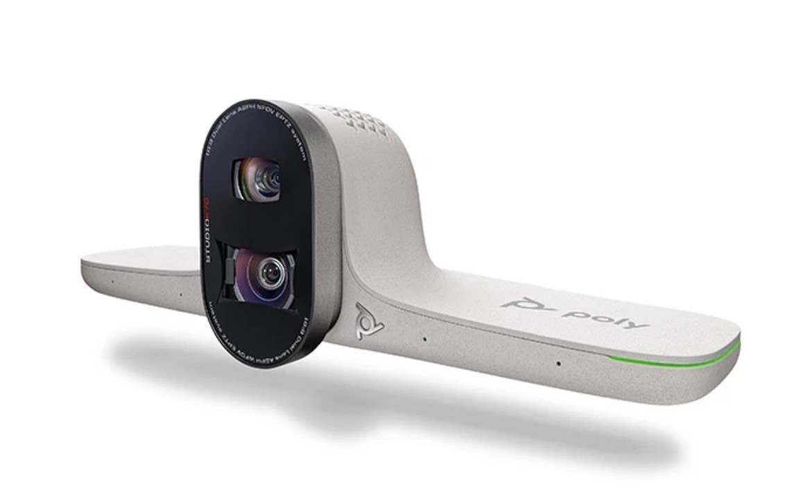New-HP POLY Studio E70 Smart Camera | Auto-Tracking 4K USB C | Wall Mount Inc