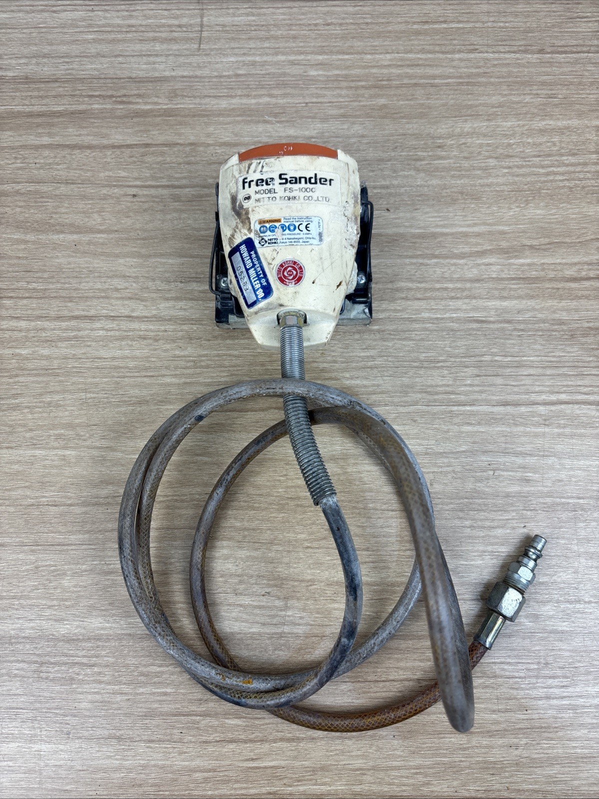 Free Sander FS-1000 Nitto Kohki Tested Works Made In Japan