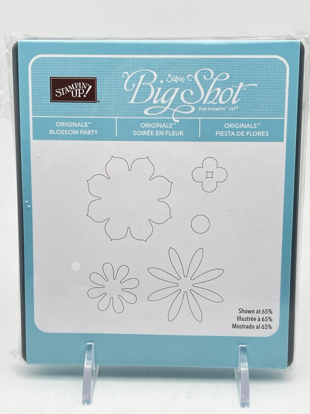 Stampin Up Sizzix Big Shot Blossom Party Die Flower Floral
