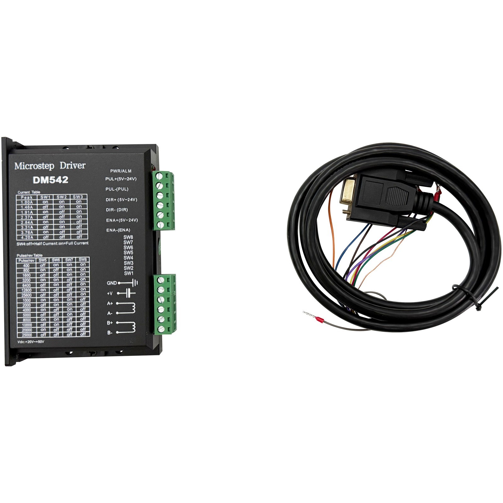 Two-Phase Stepper Driver Motorized Precision Rotary Table Worm Gear Drive