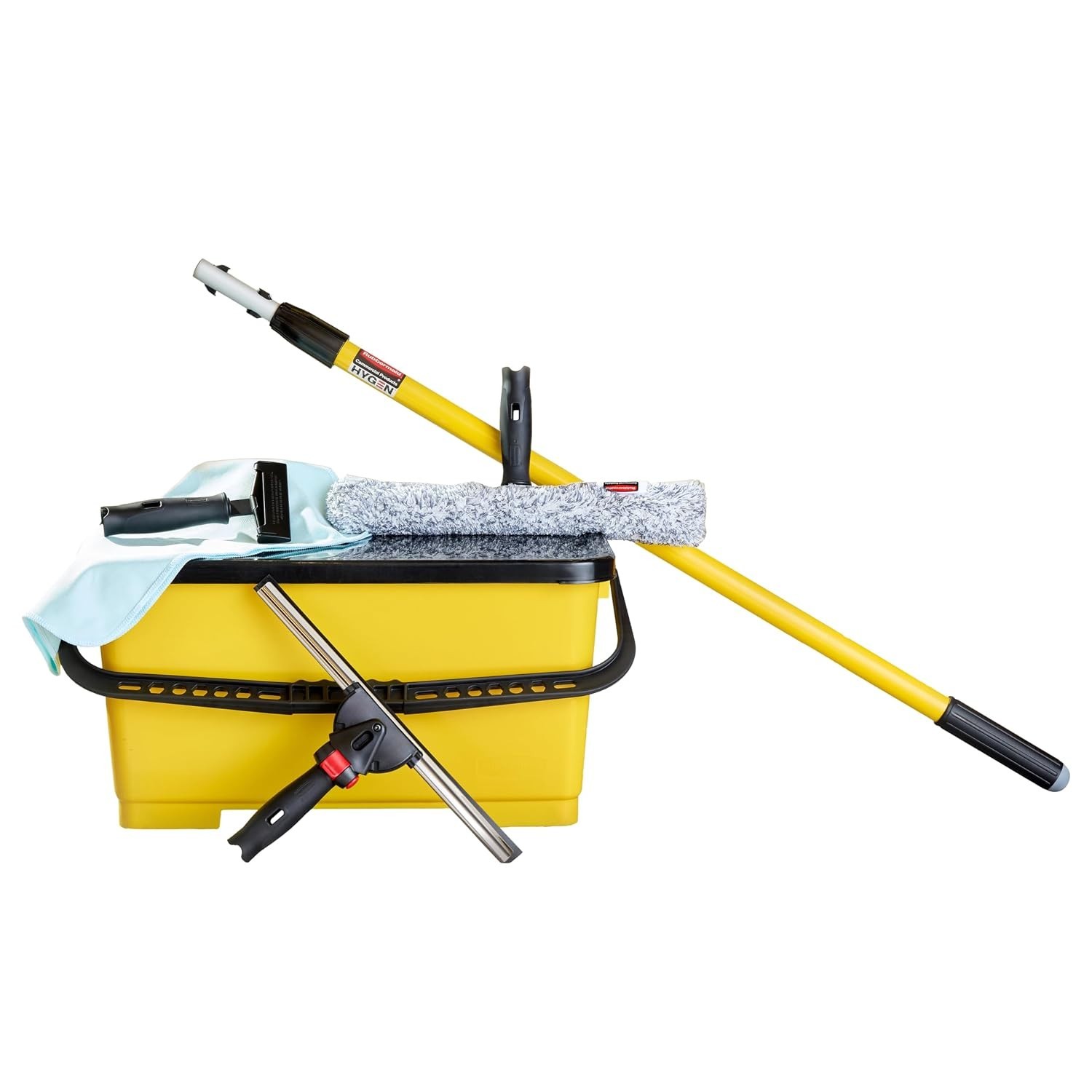 6-Piece Glass Window Cleaning Cleaning Starter Kit, Window Washing Kit XX244