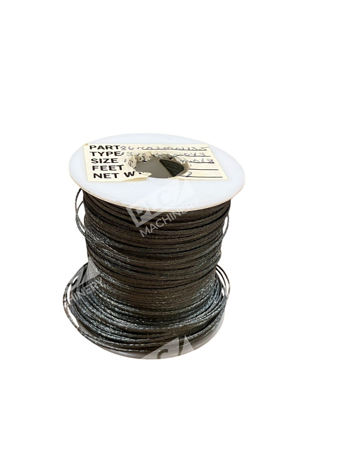 86HAEM12185 Wire Stock WY520 Silver Waxed Polyester Cord
