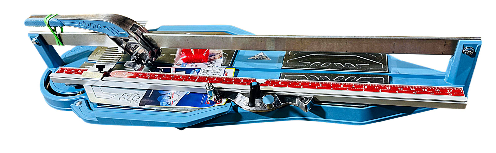 SIGMA 4DN 37" Tile Cutter +Extra Scoring Wheel & 4.5" Multi Blade SHIPS FROM USA