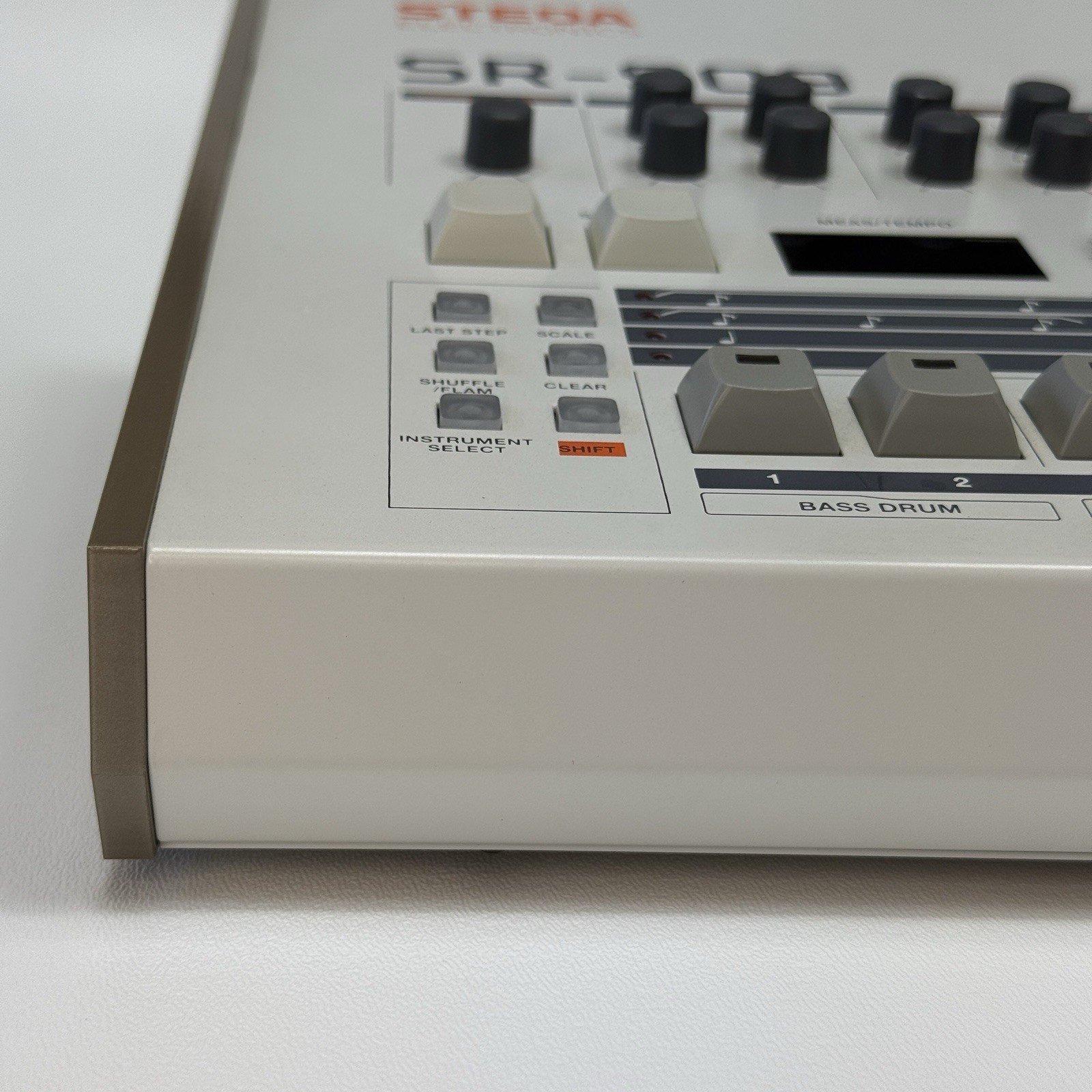 Steda Electronics SR-909 Analog Drum Machine TR-909 Clone Tested Works Excellent