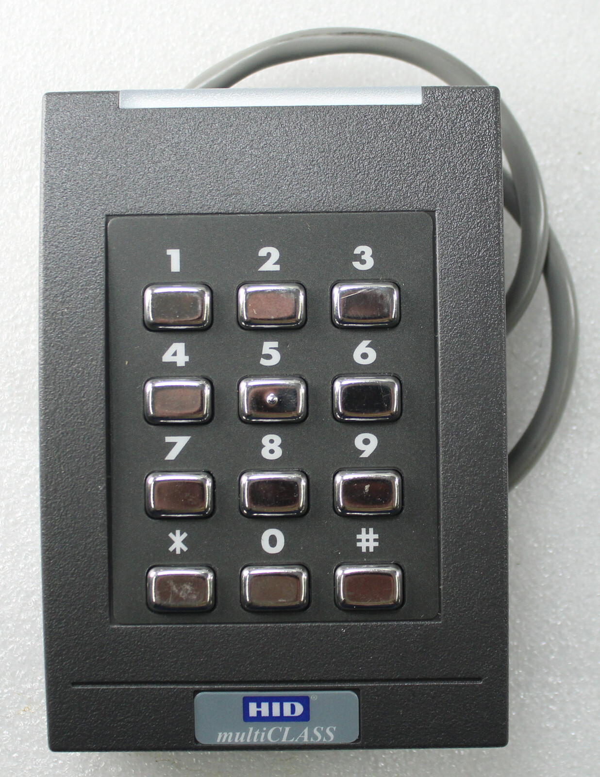 HID multiCLASS Wall Keypad Switch Keypad Reader 6136CGX000000  90-Day Warranty