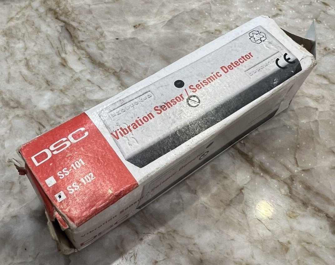 DSC SS-102, SS102, Vibration Sensor Seismic Detector, NEW A-7