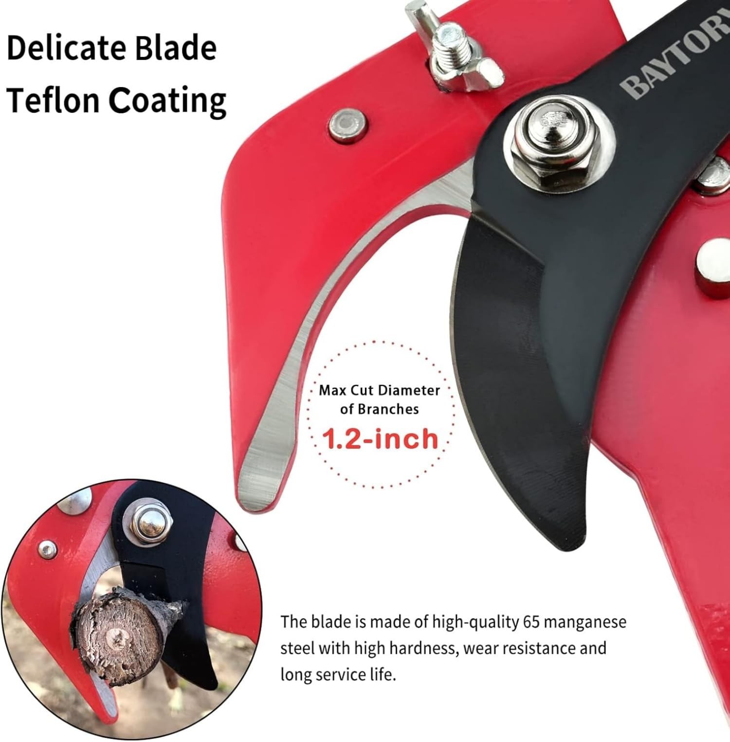 Extendable Tree Pruner Saw,High-Altitude Branches Trimmer Pruning Multicolor