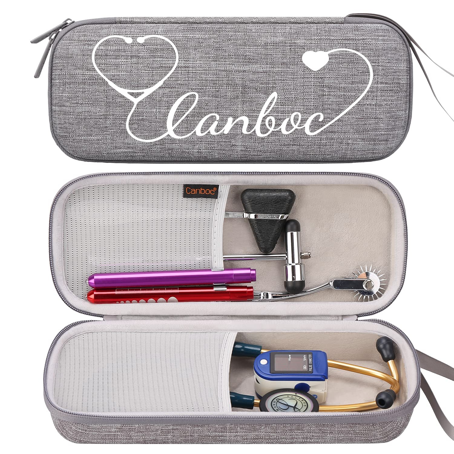 Canboc Hard Stethoscope Case Compatible With 3M Littmann Classic Iii,