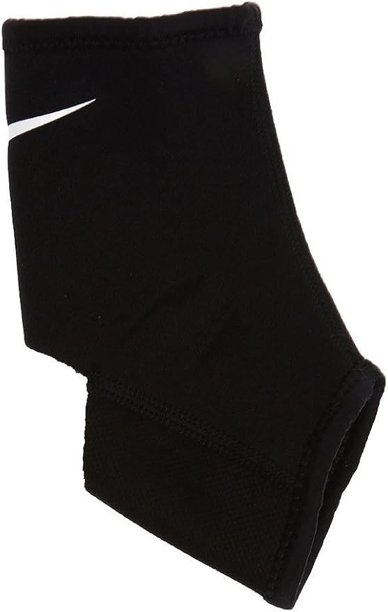 NIKE PRO DRI-FIT ANKLE TRAINING SUPPORTIVE SLEEVE Unisex Black Size Large