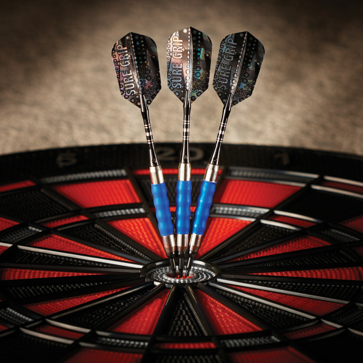 Viper Sure Grip Soft Tip Darts - Dartboard Game Accessory - Blue - 18 Grams