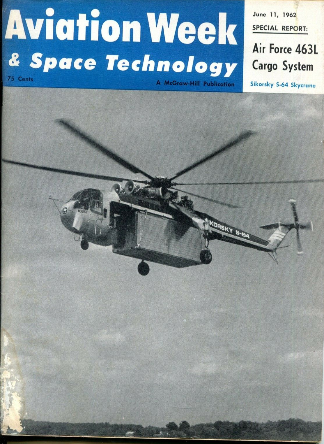 Aviation Week & Space Technology Air Force 463L Cargo System - June 11 1962