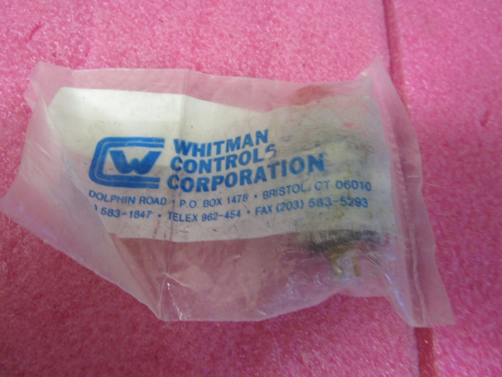 Whitman Controls Pressure Switch 61510-01