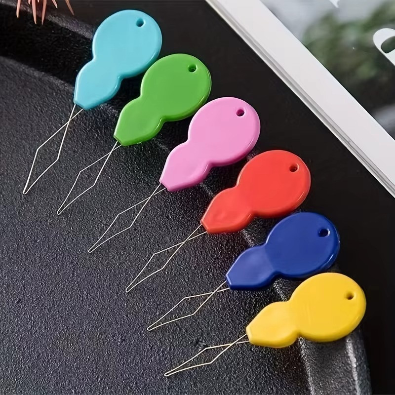 2/10x Plastic Needle Threaders Needle Threader Hand Machine Sewing Tools For DIY