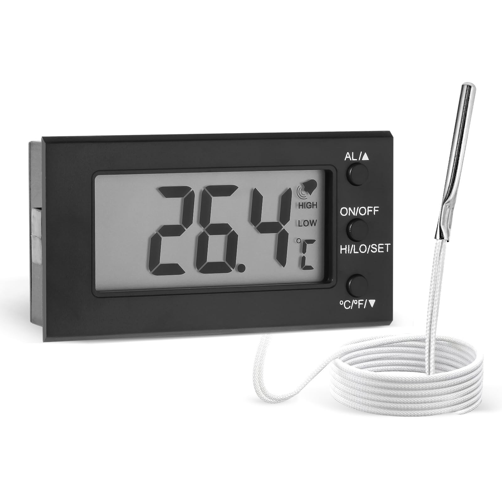 Digital Oven Thermometer -58°F to 572°F/-50°C-300°C, Thermometer with Probe, ...