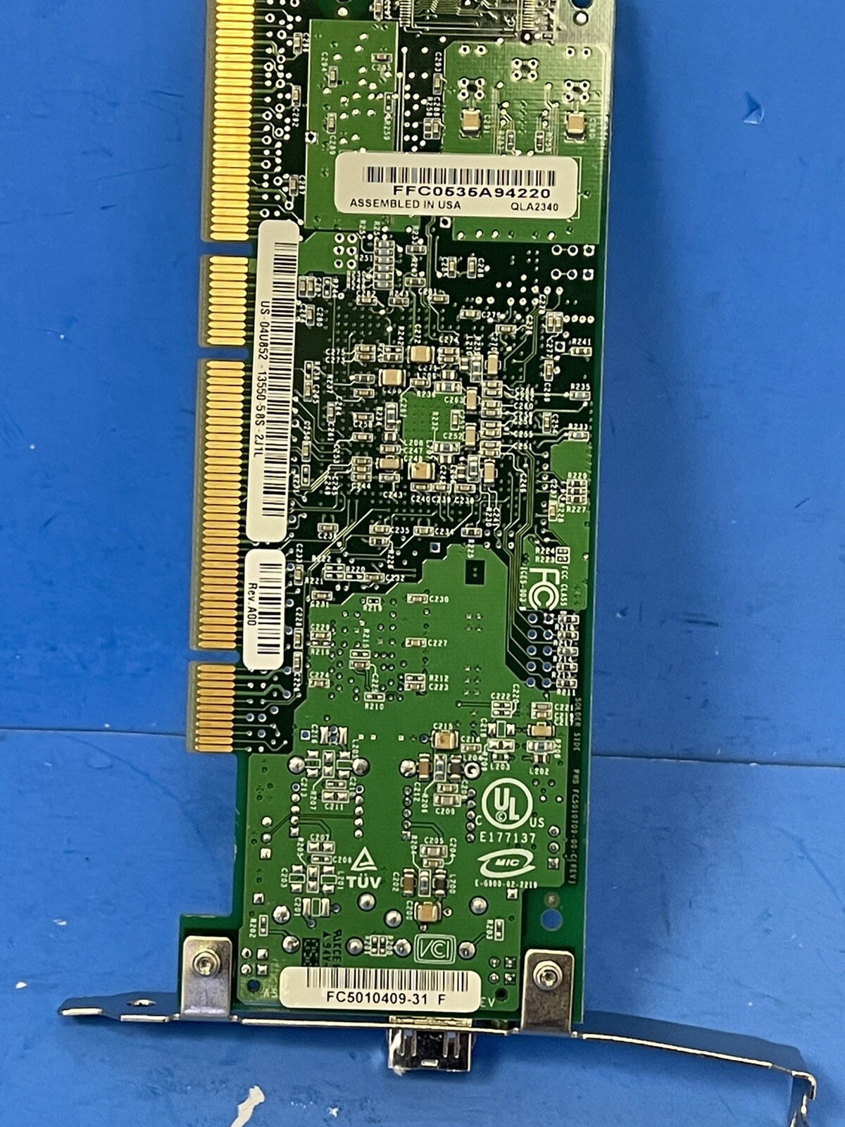 QLogic QLE2460 PCI-X 133 4GB SPEED