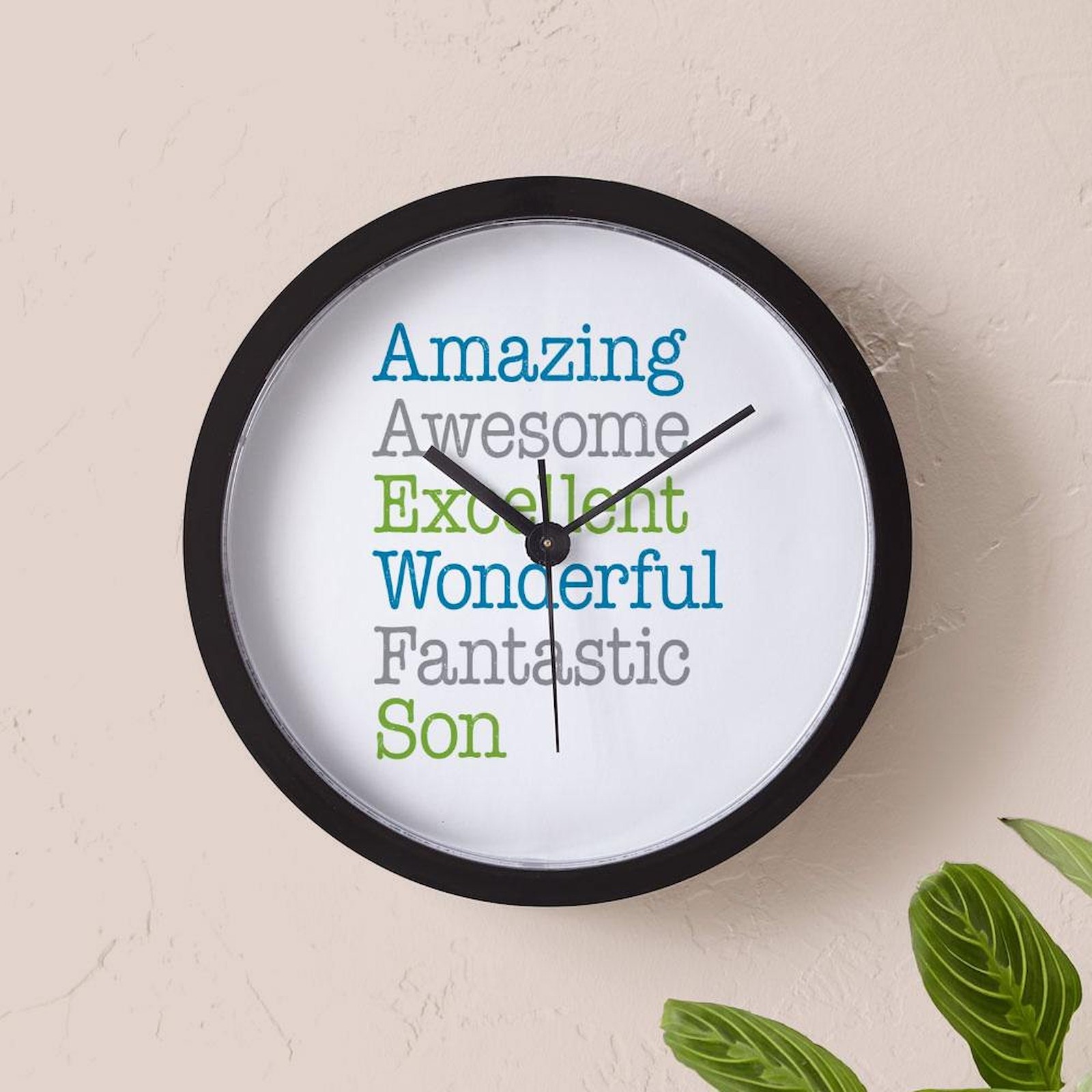 CafePress Son Amazing Fantastic 10" Wall Clock (1313899401)