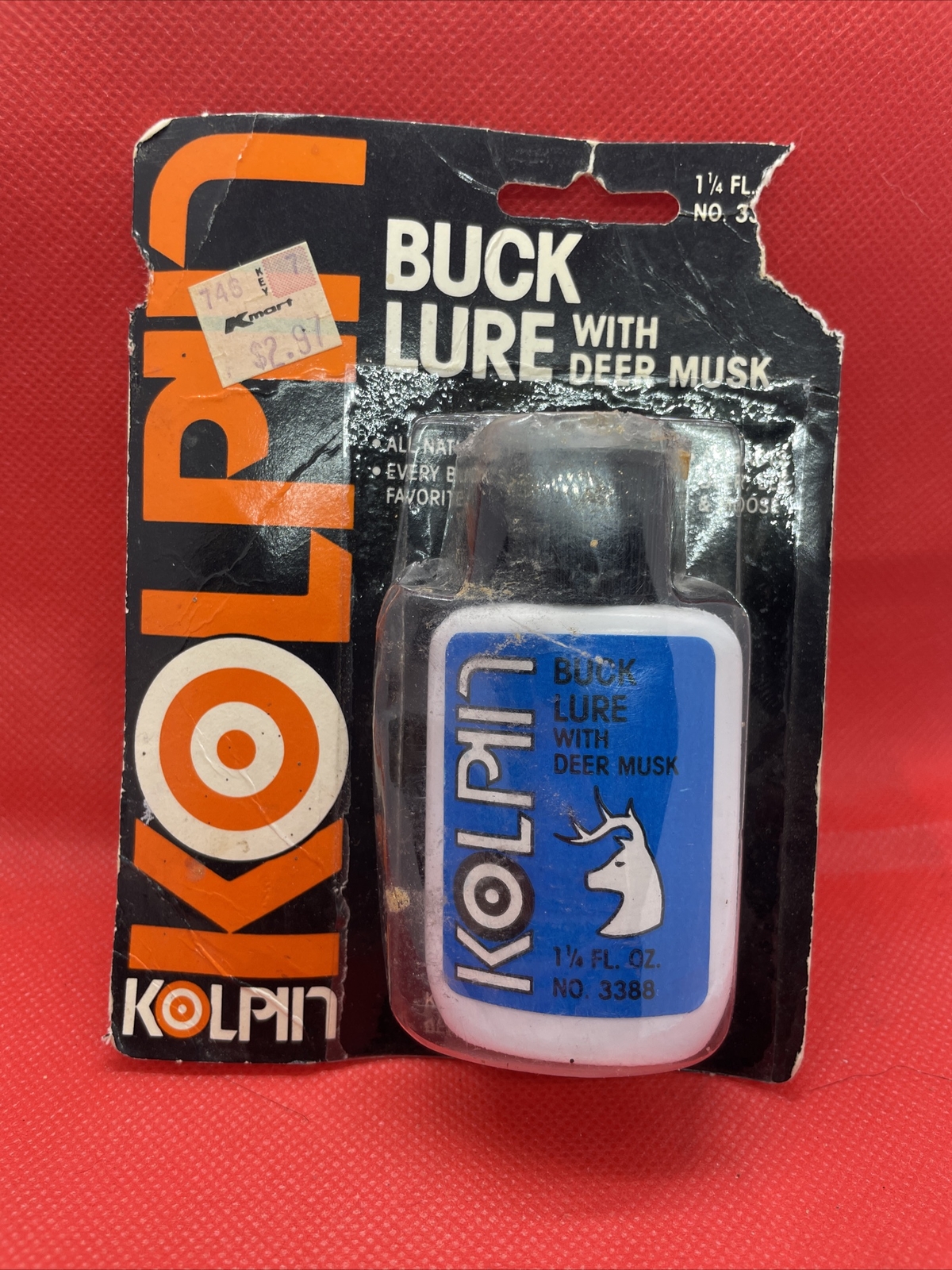 Buck scent kolpin vintage 1984