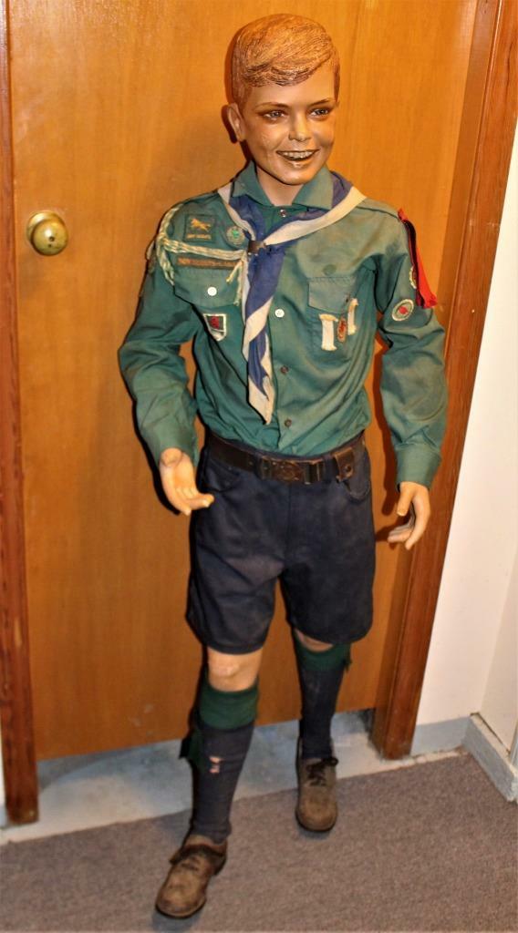 Vintage Vancouver BC Canada Boy Scouts Uniform Patches Books Water Canteen!