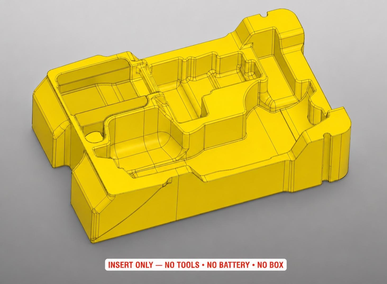 Milwaukee Packout Insert for M1216-Gauge Variable Speed Nibbler | 3D Printed